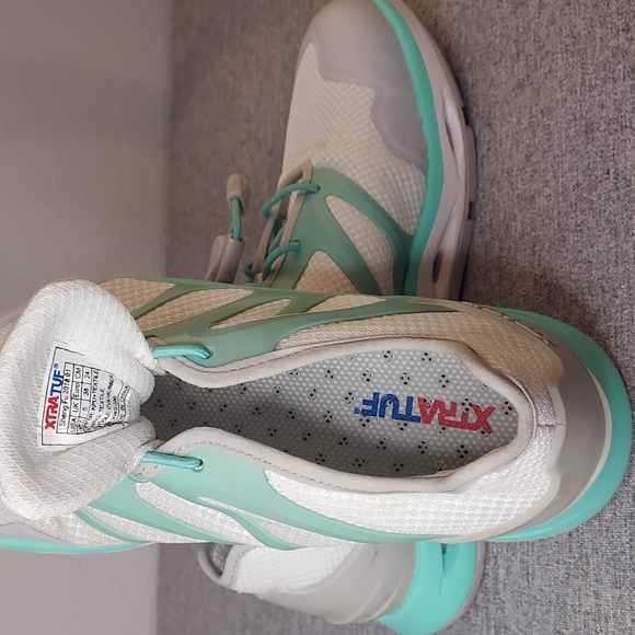 XtraTuf Slip-Resistant Seafoam Spindrift Drainage Shoe XWS-300 Size US 7 - Picture 12 of 12